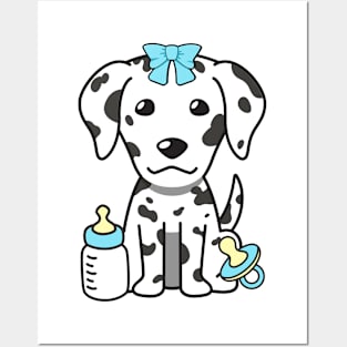 Cute dalmatian is a baby Posters and Art